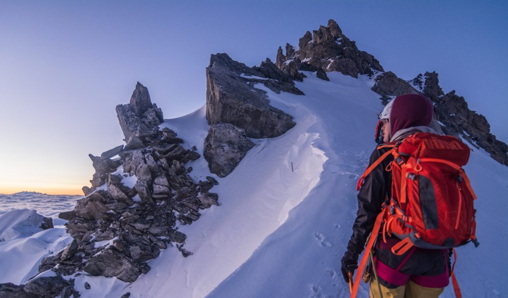 Maudit col, Chamonix, Mont Blanc