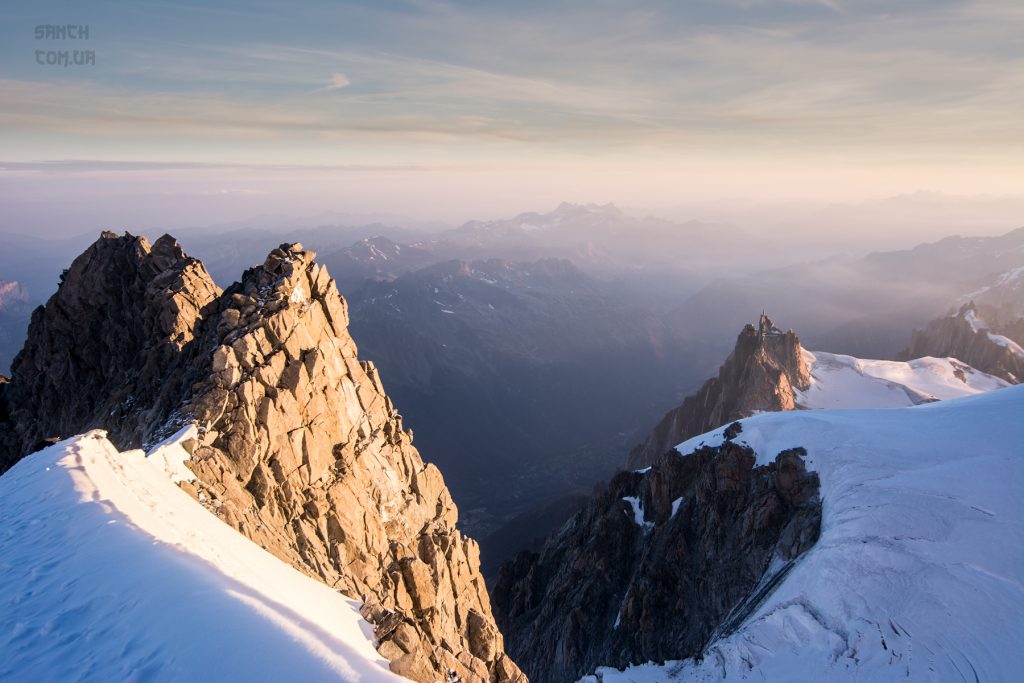 Maudit col, Mont Blanc